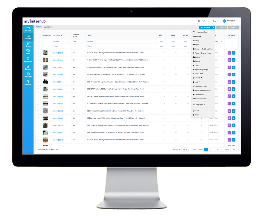 Communication With Ebay customers
