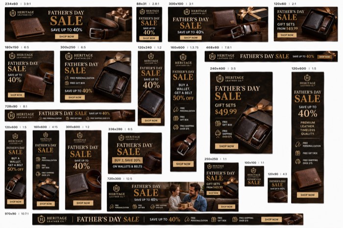 Wallets seasonal banner