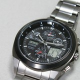 Men's Citizen Eco-Drive Stainless Steel Watch 42mm Silver Dial BM7240